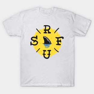 Surf Shark Directions T-Shirt